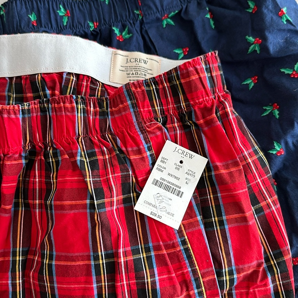New with and without tags jcrew medium boxers